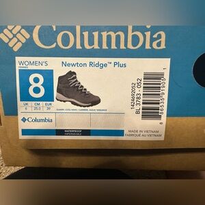 Columbia Newton Ridge Plus Waterproof Women’sHiking Boots - Quarry Gray